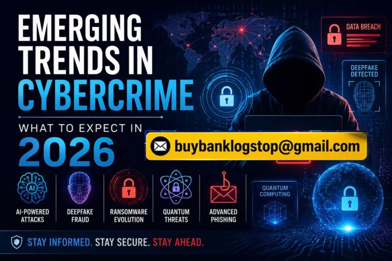 Emerging Trends in Cybercrime.