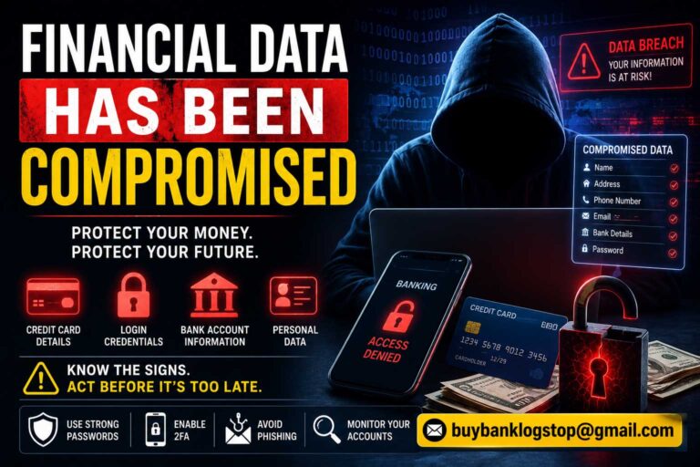 Financial Data Has Been Compromised