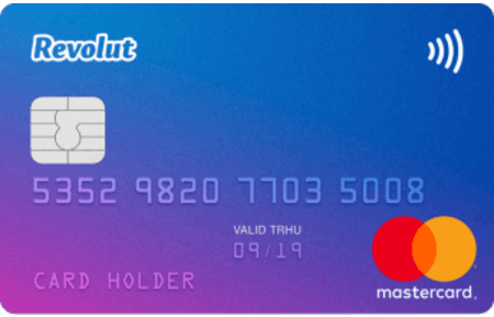 UK REVOLUT MASTERCARD [PREPAID] | £5000