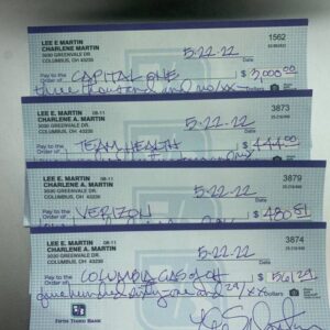 53RD BANK DEPOSIT CHECK | 00 - 00