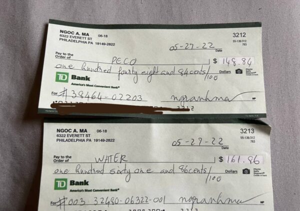 TD BANK DEPOSIT CHECK | 00 - 00