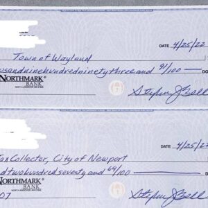NOTRHMARK BANK DEPOSIT CHECK | 00 - 00