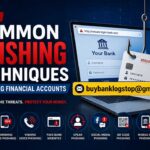Phishing techniques targeting financial accounts