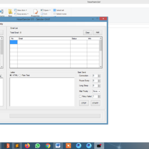 HEART SENDER 100% WORKING | LIFETIME LICENSE | SPAM TOOLS